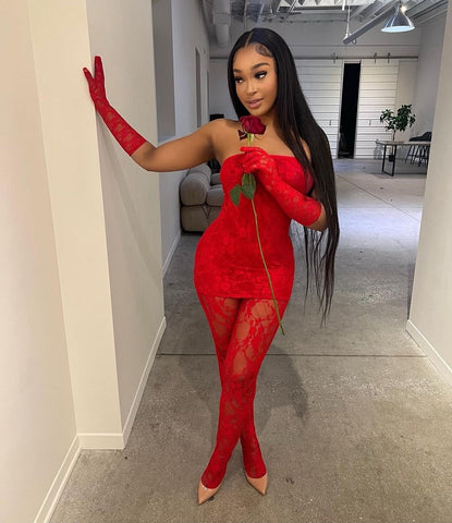 $exy Christmas 3pc Set- Red