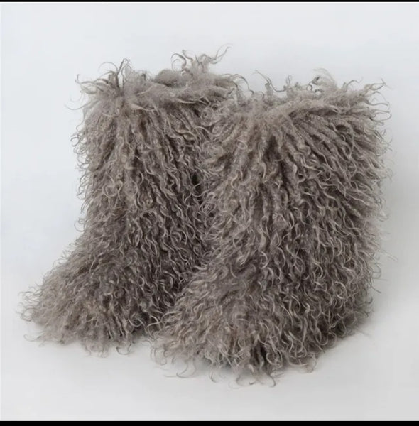 Kayce Fur Boots (short)