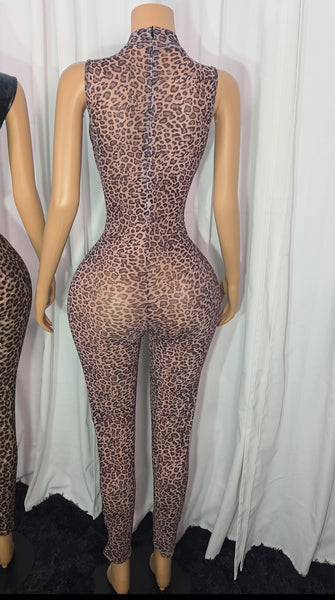 Kylie Mesh Jumpsuit