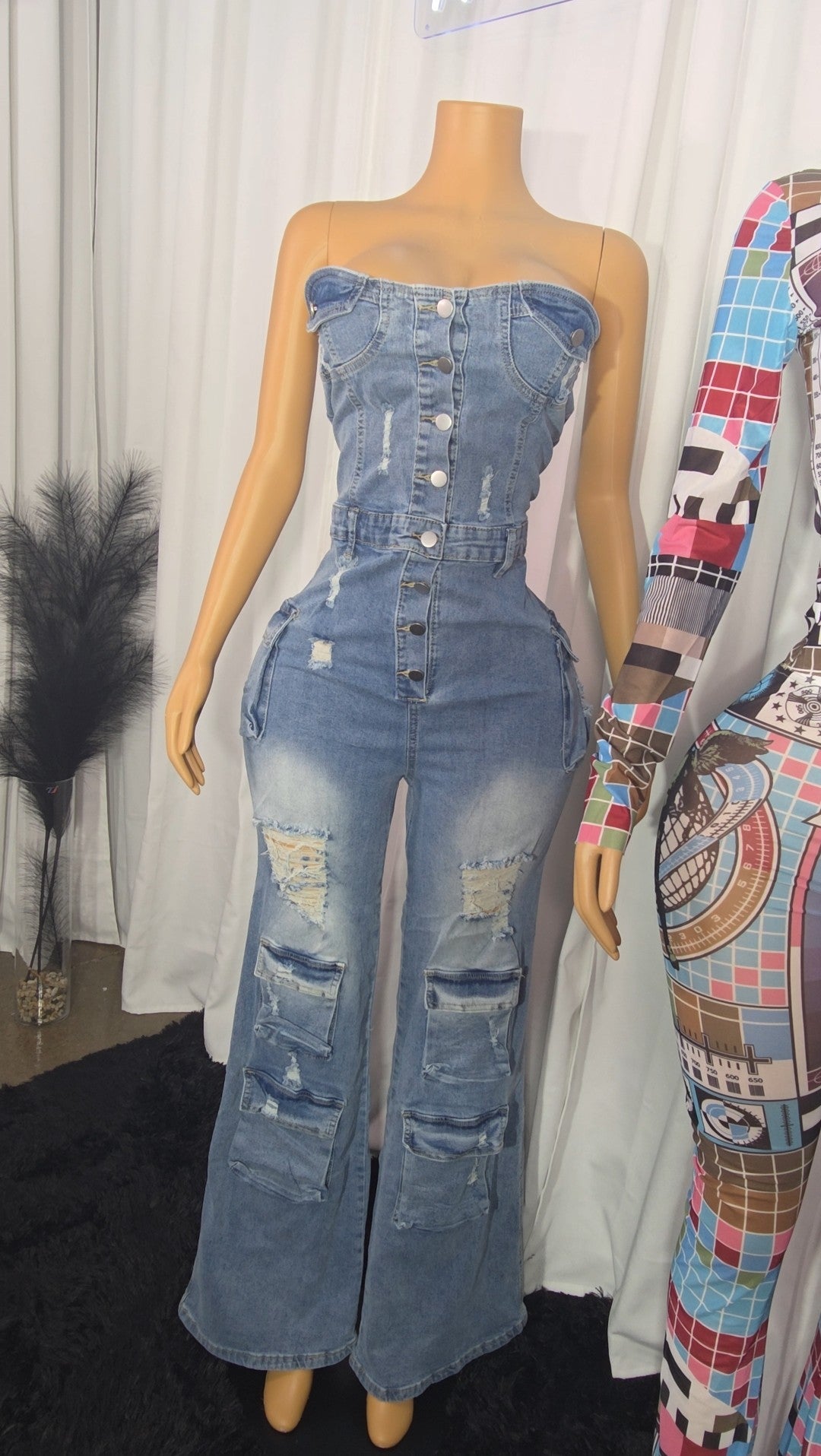 Alice Denim Jumpsuit