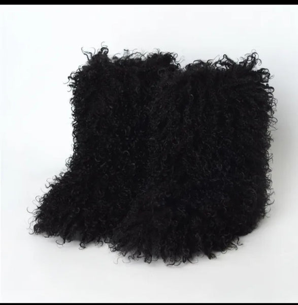 Kayce Fur Boots (short)
