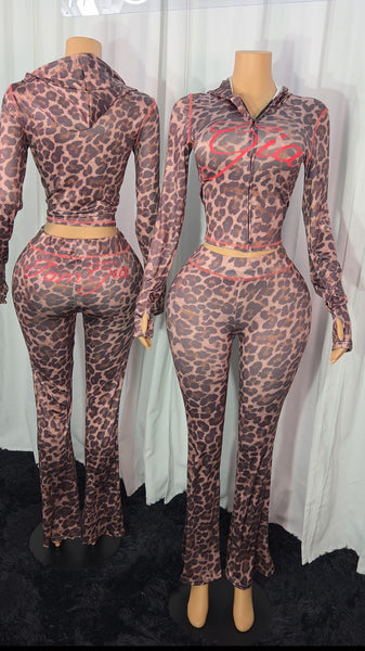 Gia 2pc set (Animal print)