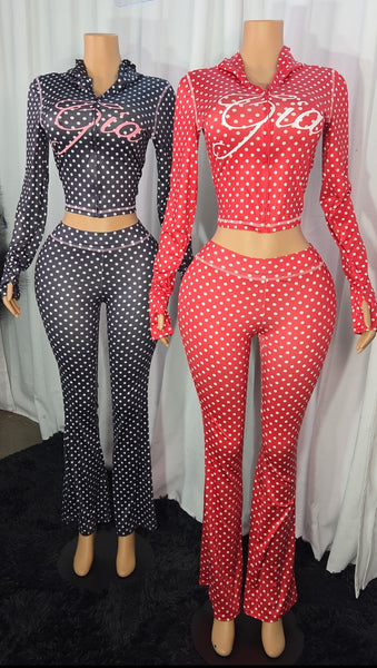 Gia Set (polka dots)